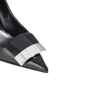 Sergio Rossi Black Calfskin Pumps