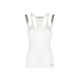 Stella McCartney White Cotton Tank Tops