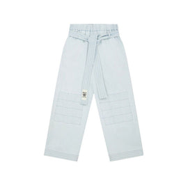 Stella McCartney Blue Cotton Casual Pants
