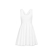 Alaïa White Cotton Casual Dress