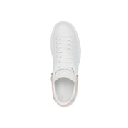 Alexander McQueen White Calfskin Platform Sneakers