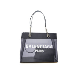Balenciaga Black Polyester Tote Bag