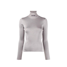 Balenciaga Gray Polyester Turtleneck