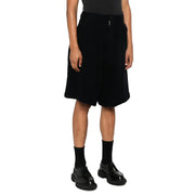 Comme Des Garçons Black Nylon Knee Length