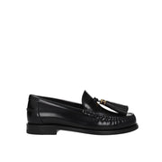 Dior Black Calfskin Slip-On Loafers