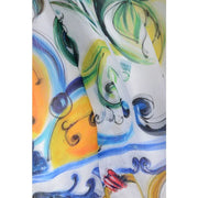 Dolce & Gabbana White Silk Casual Dress