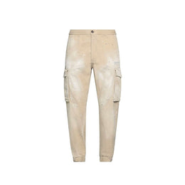 Dsquared² Beige Cotton Cargo Pants