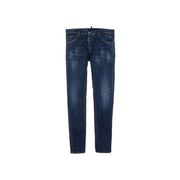 Dsquared² Blue Cotton Skinny Jeans