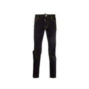 Dsquared² Black Cotton Jeans Denim