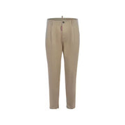 Dsquared² Beige Cotton Chino Pants