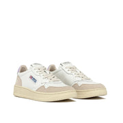 Autry White Leather Sneakers