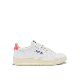 Autry White Leather Low Top Sneakers