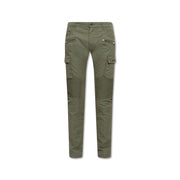 Balmain Bicolor Cotton Cargo Pants