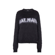 Balmain Black Mohair Sweatshirt