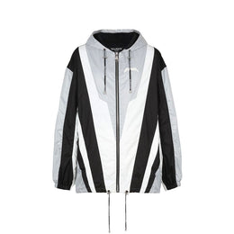 Balmain Black Polyester Shell Jacket