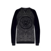 Balmain Black Elastane Sweatshirt