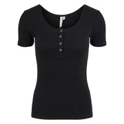 Pieces Black Cotton Tank Tops