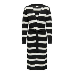 Jacqueline De Yong Black Marabou Cardigan