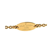Louis Vuitton Gold Metal Necklace
