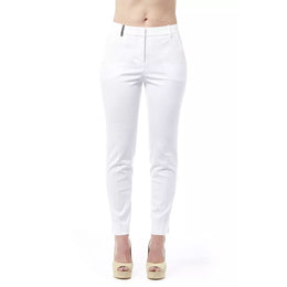 Peserico White Cotton Pants