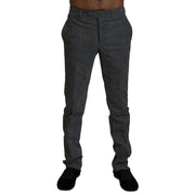 BENCIVENGA Black Cotton Dress Pants