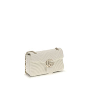 Gucci White Calf Leather Bos Taurus Shoulder Bag