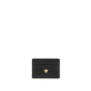 Versace Black Calf Leather Bos Taurus Wallet