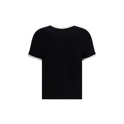 Versace Black Viscose T-Shirt