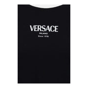 Versace Black Viscose T-Shirt