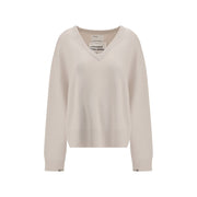 Extreme Cashmere White Cashmere Cashmere Sweater