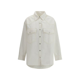 Agolde White Denim Shirt