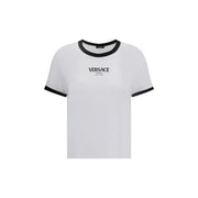 Versace White Viscose T-Shirt