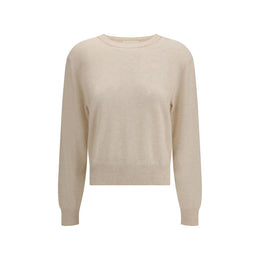 Lisa Yang Cream Fleece Wool Sweatshirt