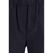 Max Mara Blue Wool Casual Pants