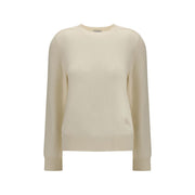 Burberry Cream Cashmere Cashmere Sweater