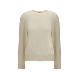 Burberry Cream Cashmere Cashmere Sweater
