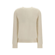 Burberry Cream Cashmere Cashmere Sweater