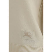 Burberry Cream Cashmere Cashmere Sweater