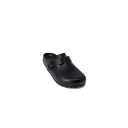 Birkenstock Black Artificial Leather Slippers