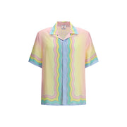 Casablanca Multicolor Silk Pattern Shirt