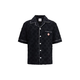 Casablanca Black Cotton Shortsleeve Shirt