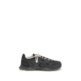 Axel Arigato Black Calf Leather Bos Taurus Chunky Sneakers