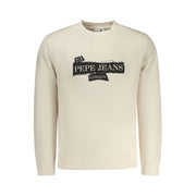 Pepe Jeans Beige Cotton Men Sweatshirt