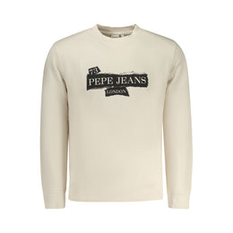 Pepe Jeans Beige Cotton Men Sweatshirt