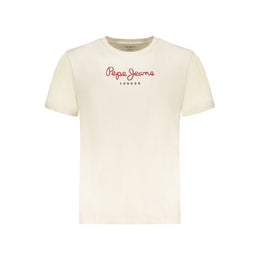 Pepe Jeans Beige Cotton Men's T-Shirt