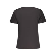 Pepe Jeans Black Cotton Women T-Shirt