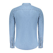 Pepe Jeans Azzurro Cotton Men Shirt