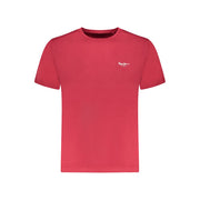 Pepe Jeans Rosso Cotton Men T-Shirt