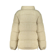 Guess Jeans Beige Polyester Coat