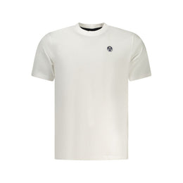 North Sails Bianco Cotton Men T-Shirt